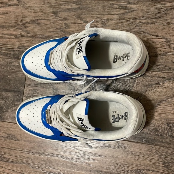 A Bathing Ape Bape Sta Low
Color Block Shark Blue - Picture 5 of 7